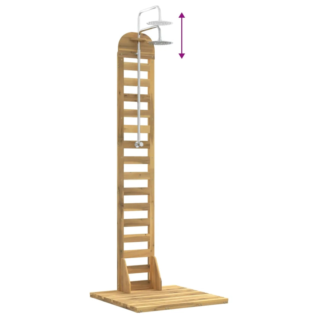 Doccia da esterno 225 cm Bianco 903109