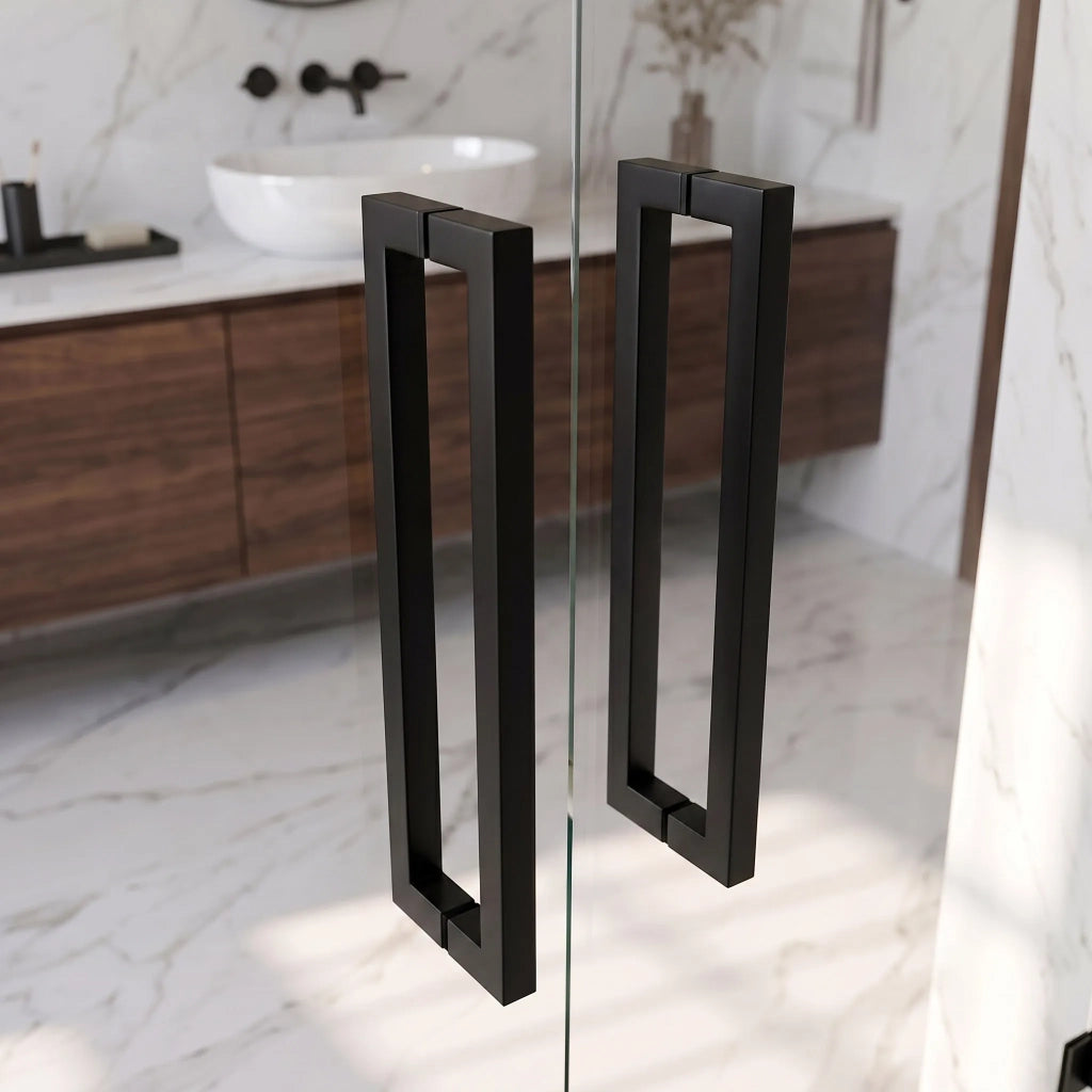 Maniglia Per Porta Doccia Rea 01 Black