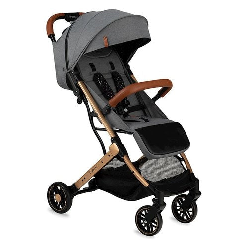 Passeggino 4 ruote momi wosp00018 estelle gold grey