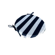 CUSCINO GARDEN TONDO D 41CM RIGA BLU- MARKOTEX- 2,0 pz