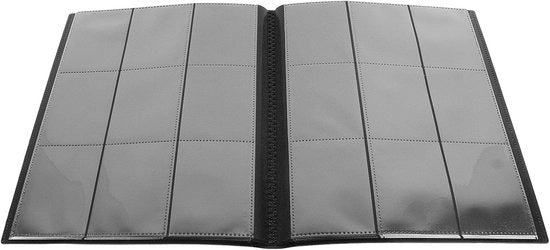 Carta - Raccoglitore per Carte - Fermo Carte - 360 pagine - Adatto per Carte da Gioco - Giochi da Tavolo - Magic: The Gathering - Nero - 9 Fermo Carte Per