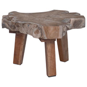 Comodino | Armadio da Notte | Mobiletto da notte Marrone 40 x 40 x 25 cm Legno Recuperato Massello