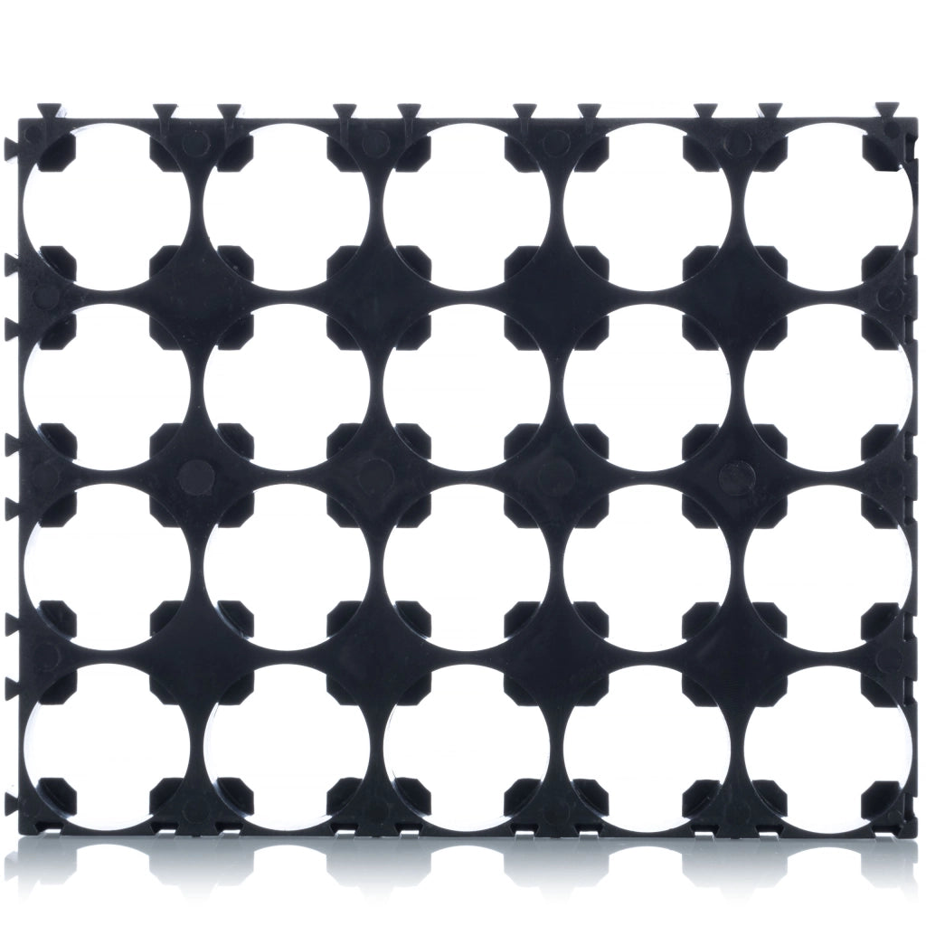 Custodia per Pacchi 4x5 per 20 Celle 18650 – Materiale Plastico | Configurazione Flessibile