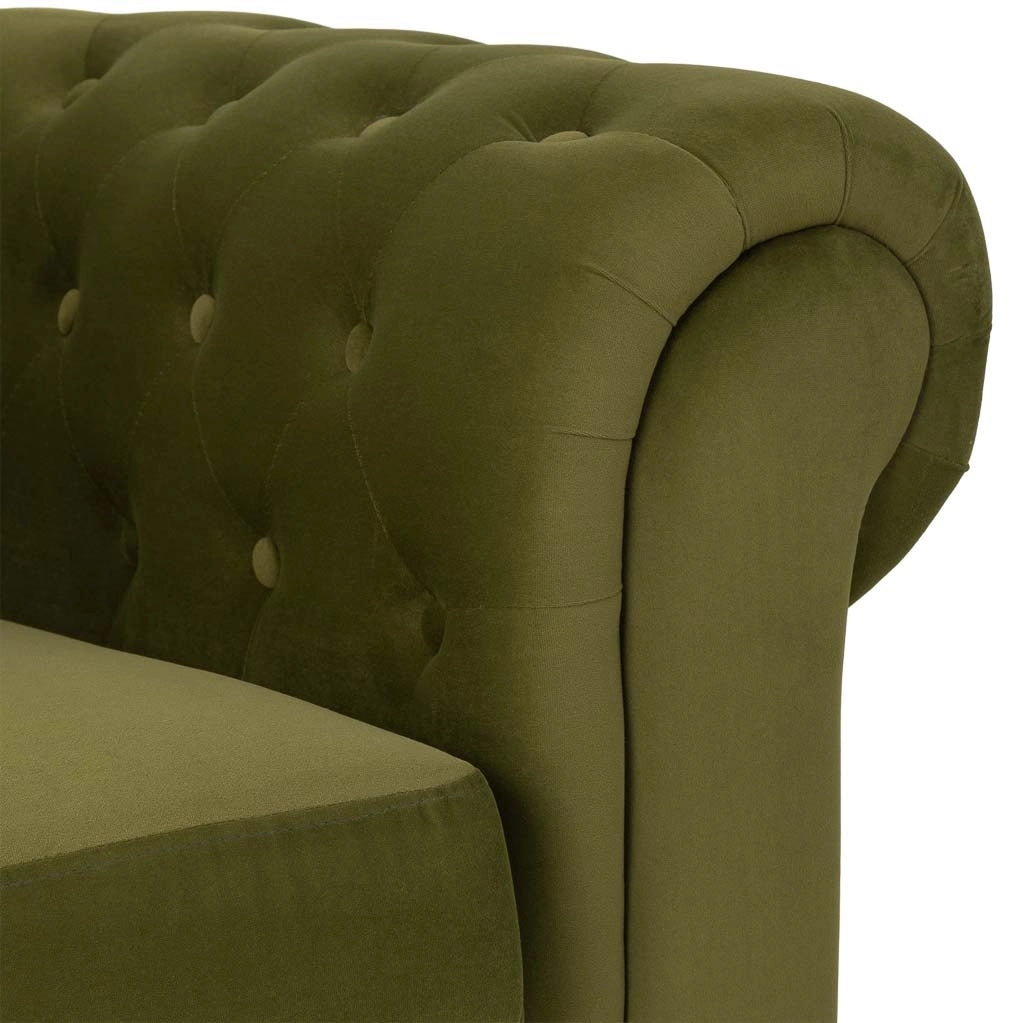 Poltrona verde 110x81x77h cm