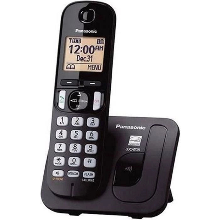 Panasonic DECT solista nero