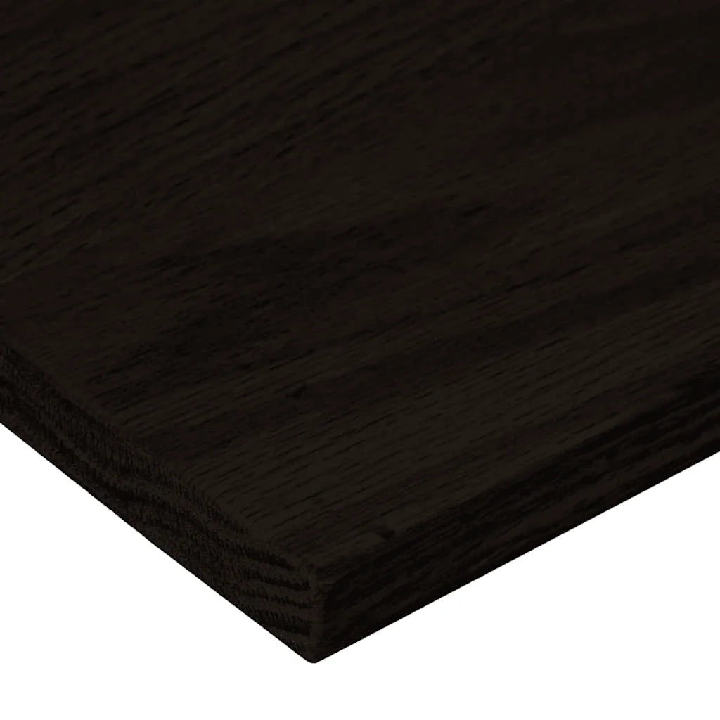 Gradini 12 pz Marrone Scuro 120x25x2 cm Legno Massello Rovere