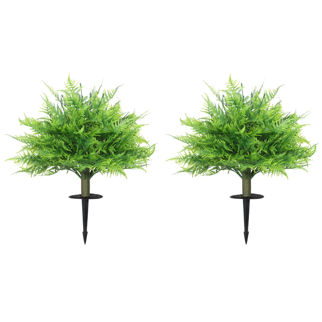 Set di 2 piante artificiali Boston Fern ¨C zephmum ¨C verde 60 cm