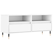 Mobile TV | Armadietto TV | Mobile Porta TV Bianco 100x34,5x44,5 cm in Legno Multistrato