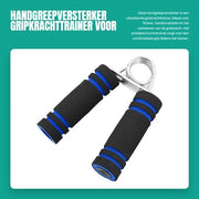 Manubrio con presa antiscivolo - Trattore delle braccia - Trainer delle dita - Rafforzatore della presa - Fitness - Manubrio leggero in metallo - Trainer di forza di presa
