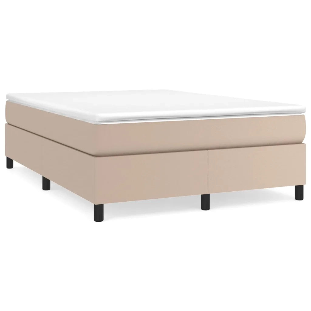 Giroletto a Molle con Materasso Cappuccino 180x200cm Similpelle 3144625