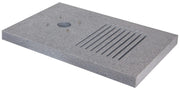 Base Rettangolare per Fontane 60x40x4 cm in Granito Belfer 42/BSM