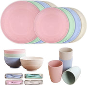 Servizi di lusso - set di servizio per 4 persone - set da tavola - piatti, ciotole, tazze - set - duraturo - alta qualità premium