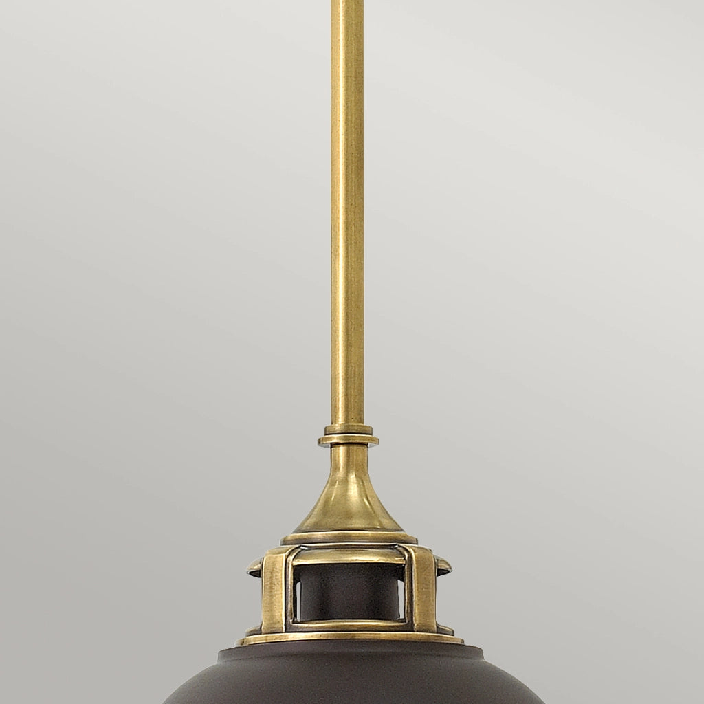 Lampada a sospensione Amelia bronzo Hinkley 1xE27 60W