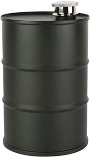 Bicchierino da trasporto 700 ml in acciaio inossidabile per bevande forti uomo - Ossidiana portatile con grande capacità - Attività all'aperto - Verde militare