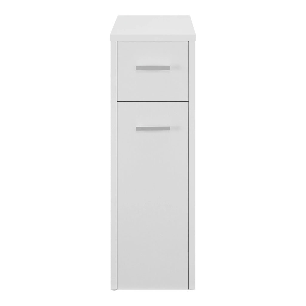 Mobile da Bagno Kauhajoki Salvaspazio con 2 Cassetti 61 x 20 x 45 cm - Bianco [en.casa]