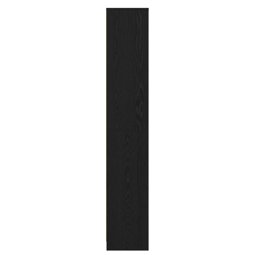 Mobile da Bagno Rovere Nero 30 x 33 x 190 cm 890753