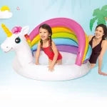 PISCINA GONFIABILE UNICORNO 13 ANNI  ø cm.127x102x69  peso kg.1,75 (57113)    INTEX