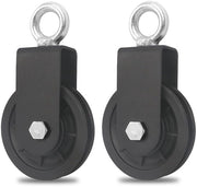 Katrol per palestra a resistenza per DIY - Cavo in bobina fino a 160 kg - Set a 2 pezzi