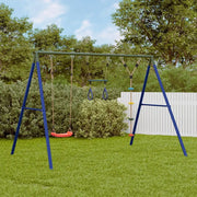 Set Gioco da Esterno con Altalena Trapezio e Altalena a Disco