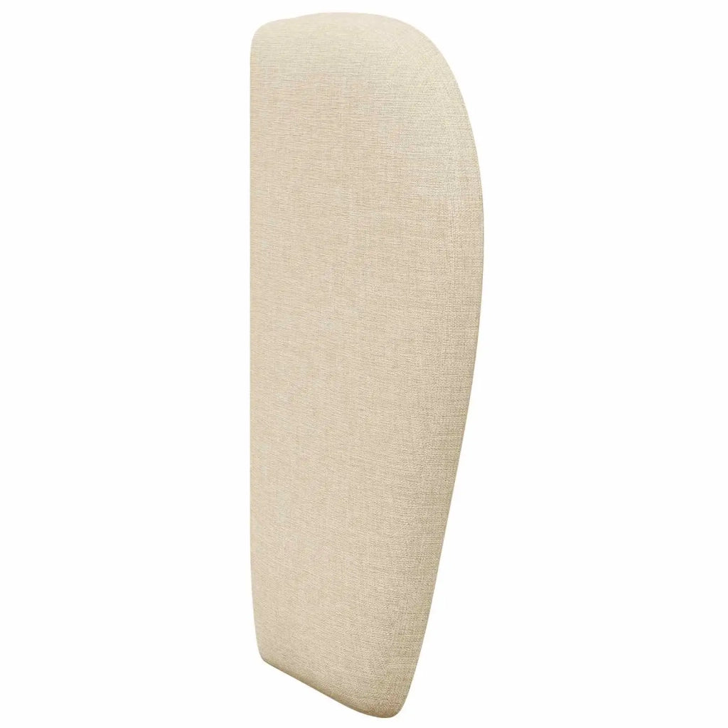 Orecchia della Testata Crema 40 x 23 x 6 cm Tessuto CFW2549275