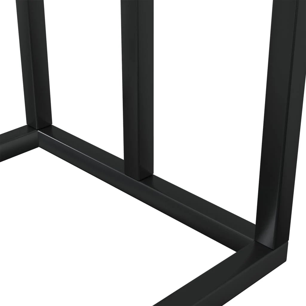 Portasciugamani da terra 48 x 24 x 79 cm ferro nero 02_0005532