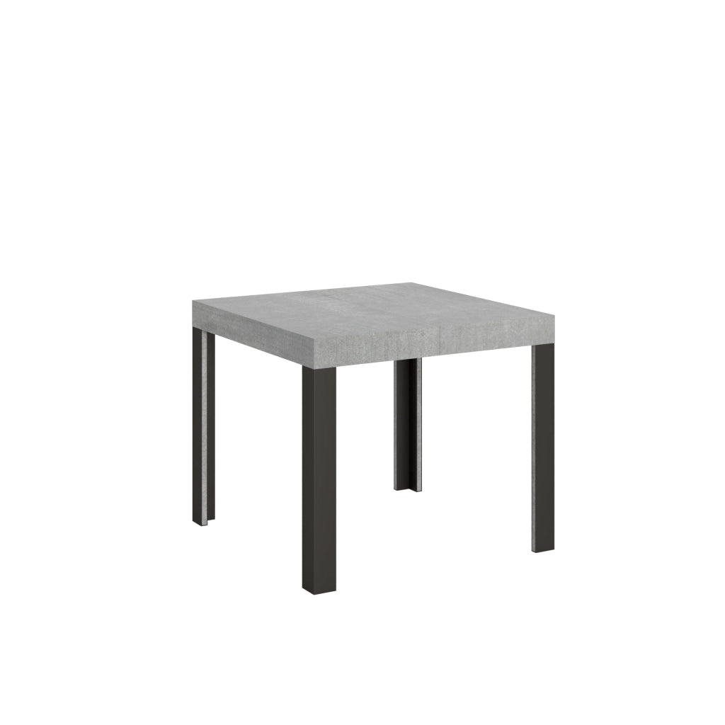 Tavolo Allungabile 90-246x90x77 cm Linea Cemento