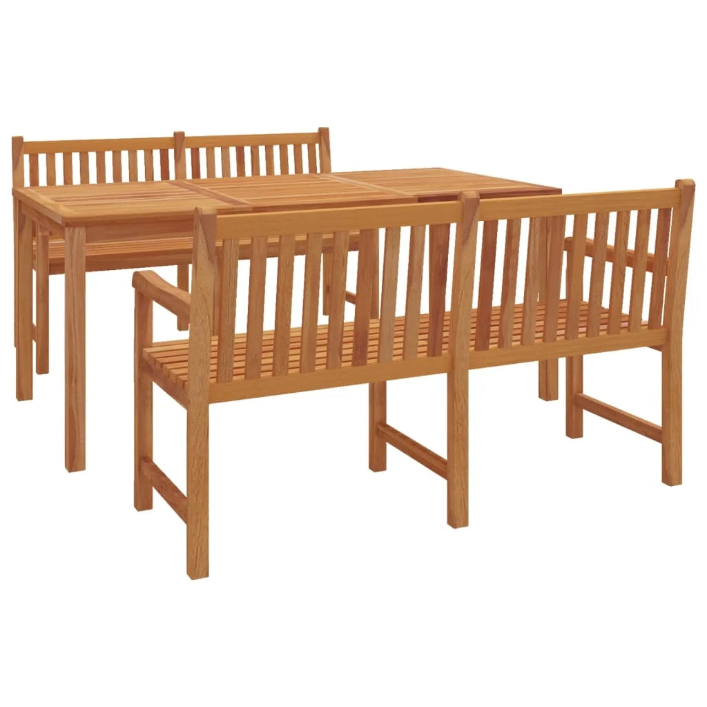 Set da pranzo per esterni/set di mobili da giardino in legno massello di teak 3 pezzi 02_0014260