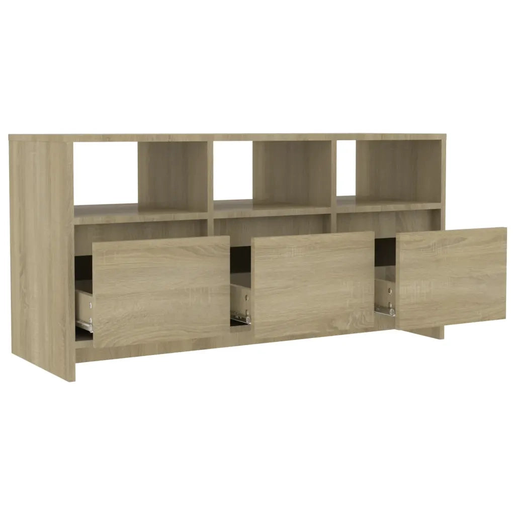 Mobile Porta TV Rovere Sonoma 102x37,5x52,5 cm in Truciolato