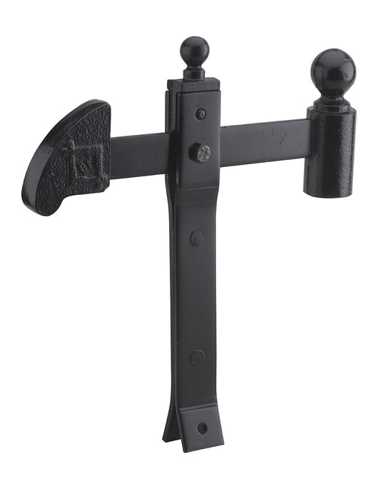 Fermo per cancello, portone nero a bilanciere - THIRARD