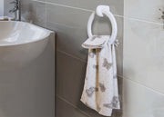 Coppiole In Spugna Disegno Farfalle - Coppiole - Beige