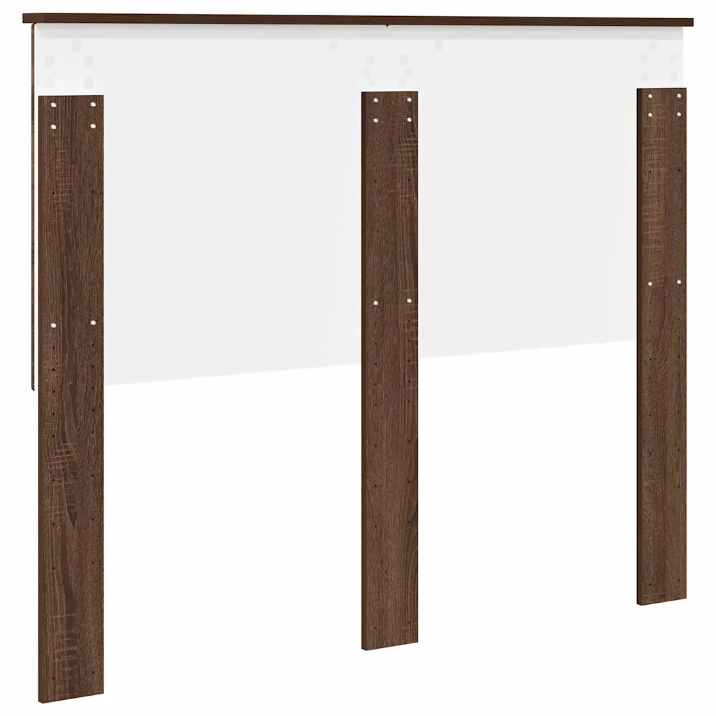 Testiera-Testata-Testiera Decorativa Rovere Marrone 120 cm Legno multistrato 472345