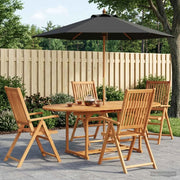 Set da pranzo da esterno con ombrellone 6 pz 3438539