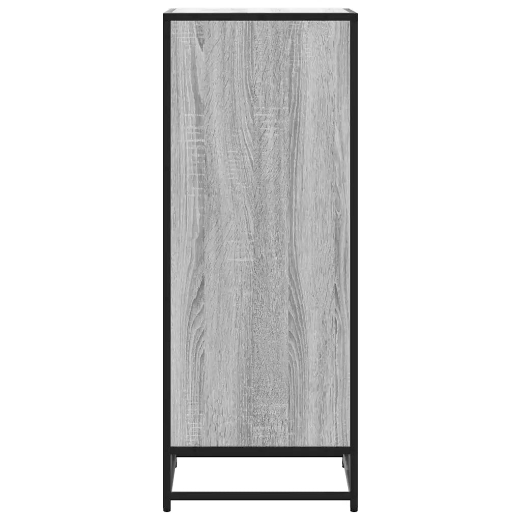 Scarpiera Grigio Sonoma 48x38x97,5 cm in Legno Multistrato 849202