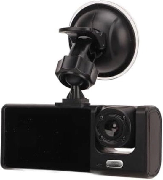 Dual camera per auto - Camera per auto - Dual sistema di registrazione per auto - Sistema di registrazione per auto - Dual dispositivo di registrazione per auto - Nero