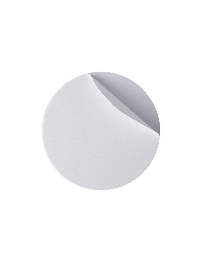 Cartello adesivo in polistirene, disco segnaletico ø 80mm VIETATO FUMARE - THIRARD