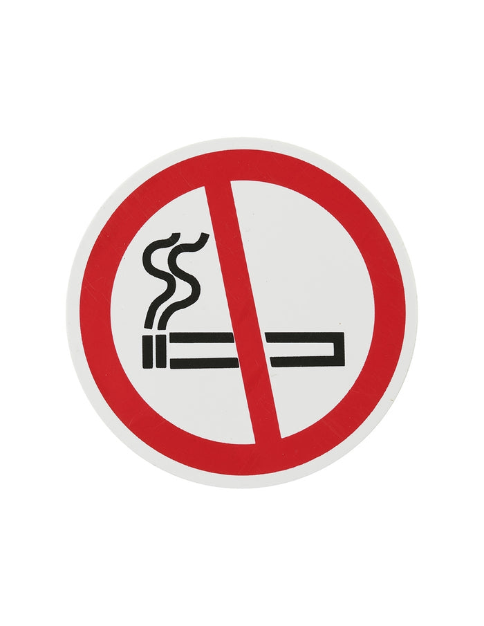 Cartello adesivo in polistirene, disco segnaletico ø 80mm VIETATO FUMARE - THIRARD