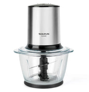 Taurus eloane - tritatutto elettrico, 400w, capacità 1l, recipiente smontabile lavabile in lavastoviglie, piedini antiscivolo, bpa free, doppia lama in acciaio inox ad alte prestazioni