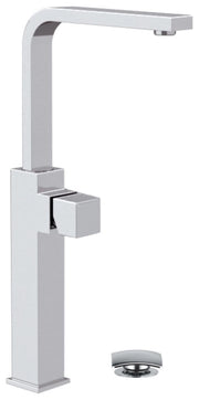 Miscelatore lavabo alto remer con canna orientabile design moderno