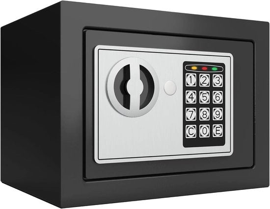 Mini Porta Oggetti Digitale con Sicurezza Elettronica per Casa e Viaggi - Scatola di Sicurezza e Tastiera Rafforzata