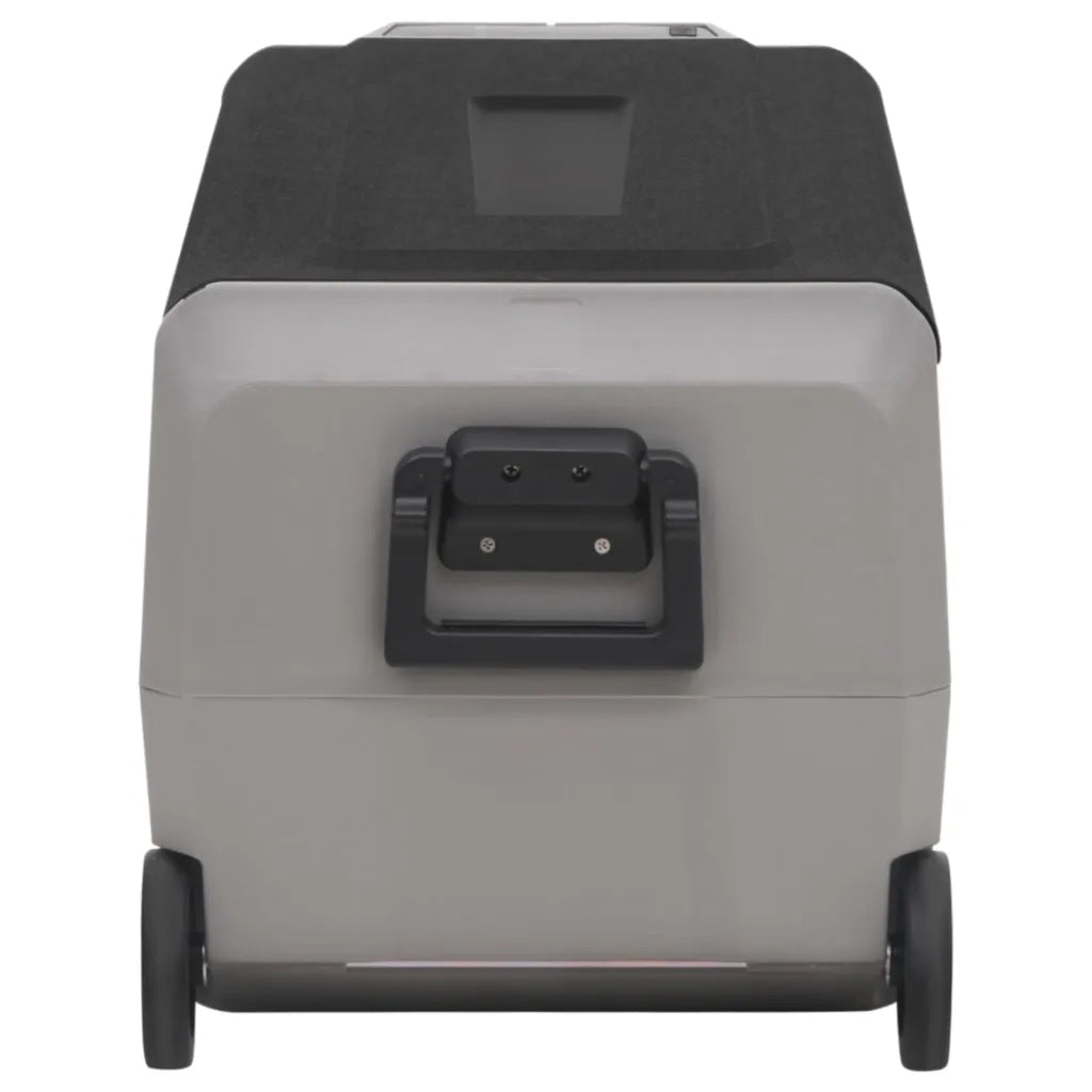 Borsa Frigo con Ruote e Adattatore Nera e Grigia 36 L PP e PE 3154638