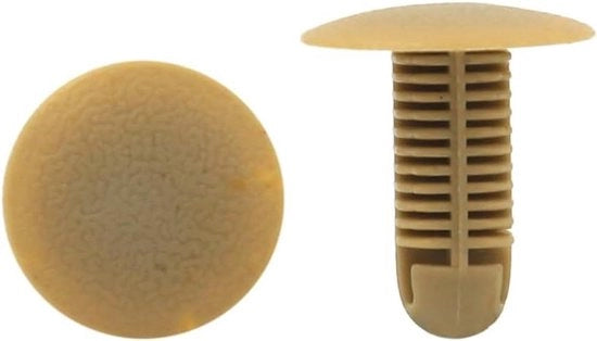 Pannello di supporto per porta in pelle beige - 30 pezzi - 8 mm x 8 mm apertura