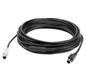 Logitech group 10m extender cable cavo ps/2 6-p mini-din nero - 939-001487