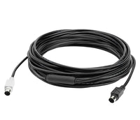 Logitech group 10m extender cable cavo ps/2 6-p mini-din nero - 939-001487