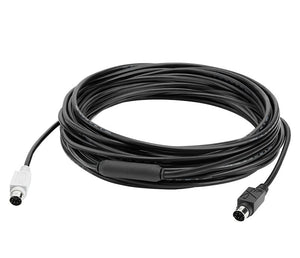 Logitech group 10m extender cable cavo ps/2 6-p mini-din nero - 939-001487
