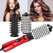 Foglia Ibrida a 3 in 1 - 1200W - Spazzola a Raffreddamento - Spazzola a Ciglia - Multistyler - Spazzola a Vapore - Asciugacapelli e Volumizzante in Un Passo - Adatto per Capelli Ricci e Capelli Lisci