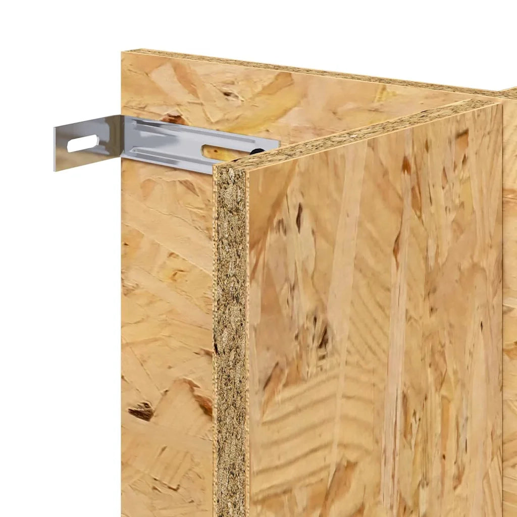 Base per Terrario con lo scaffale Marrone 60 x 30 x 50 cm OSB CFW7121144