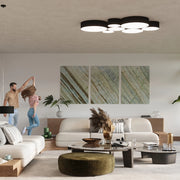 Lampada a soffitto ARENA nero