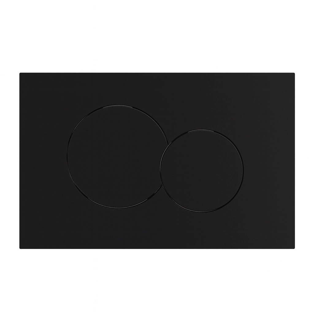 PLACCA PER CASSETTA AD INCASSO LUNARIS- Nero Opaco- ITS- pezzi 1