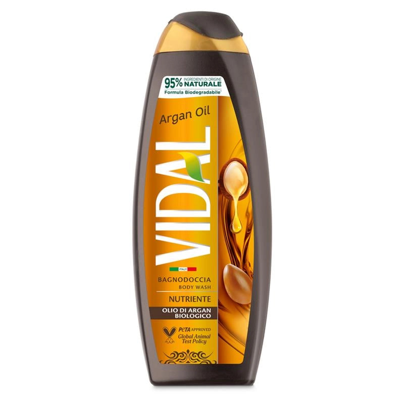 VIDAL ARGAN OIL BAGNODOCCIA NUTRIENTE OLIO DI ARGAN SENSUALE RELAX 500 ML