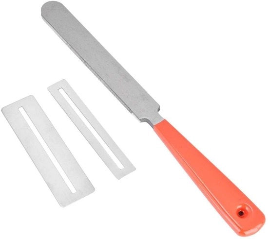 Strumentazione per chitarra - Manutenzione chitarra - Kit di protezione per il manico - Set di viti - Kit di utensili per chitarra - Metodo di smontaggio e montaggio - Strumento per levigare la chitarra